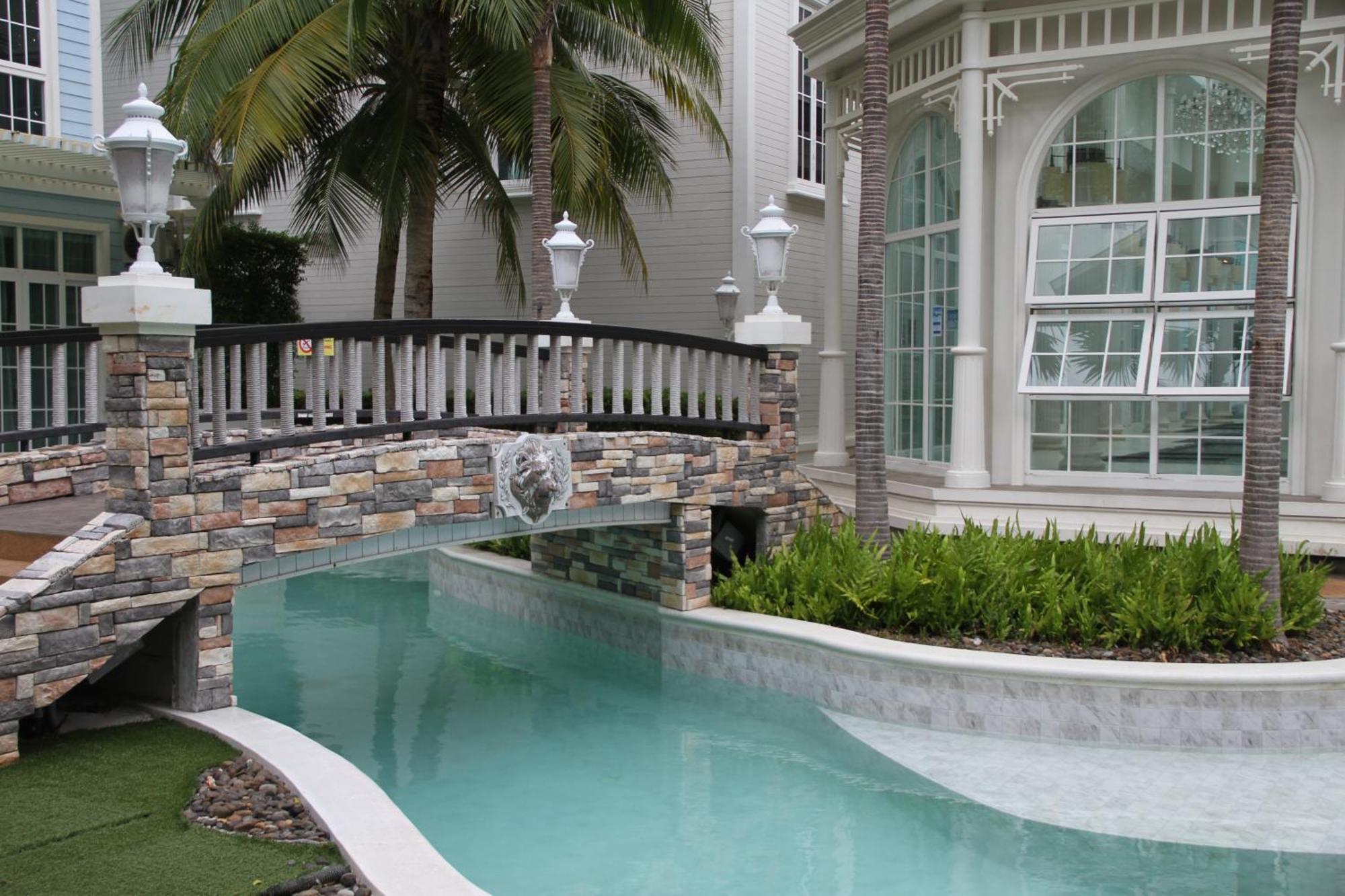Grand Florida芭提雅带免费游泳池温泉桑拿浴和健身房瑜伽室私家海滩公寓e206 Na Chom Thian Eksteriør billede